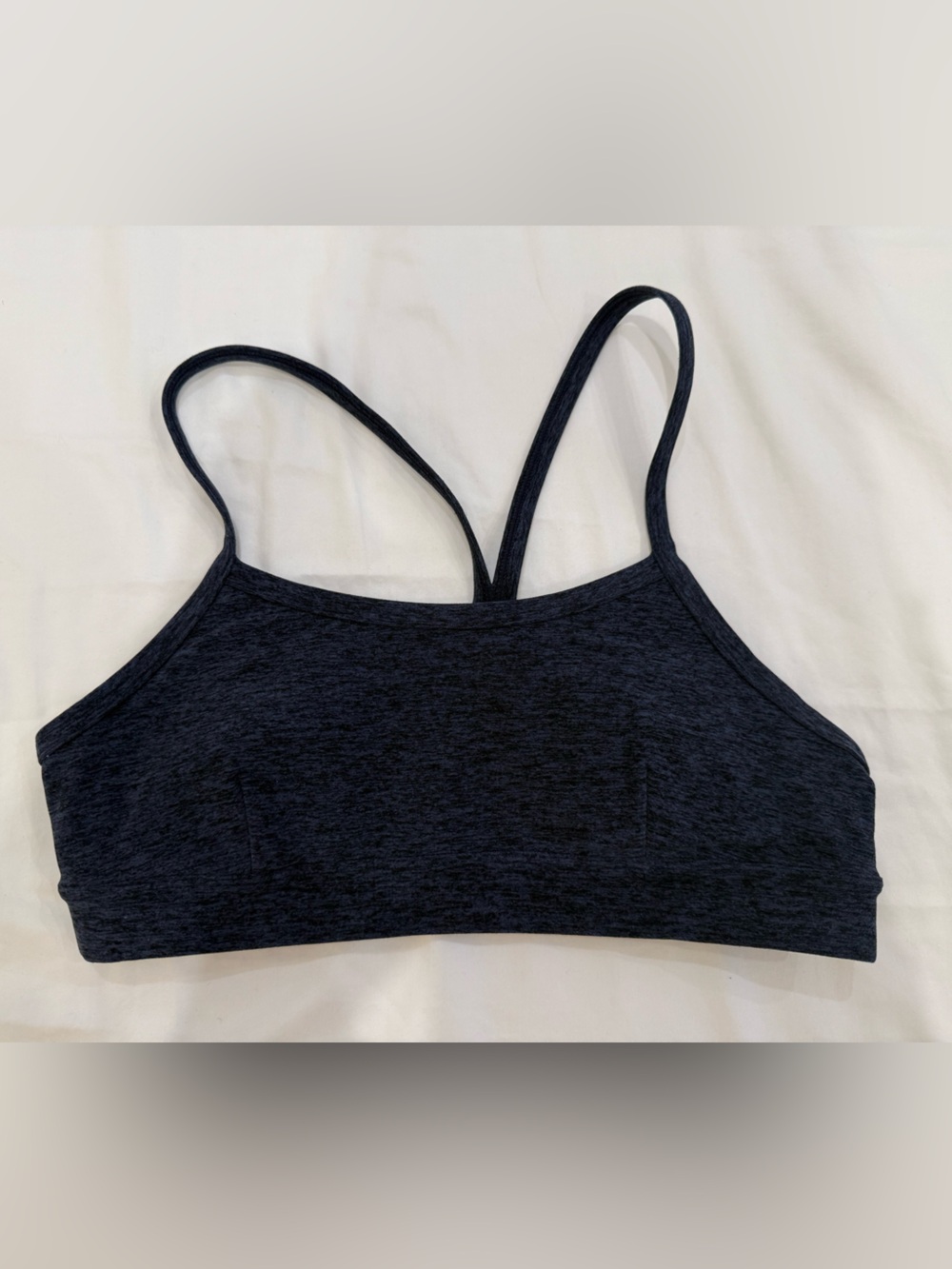 Alo Navy Racerback Sports Bra